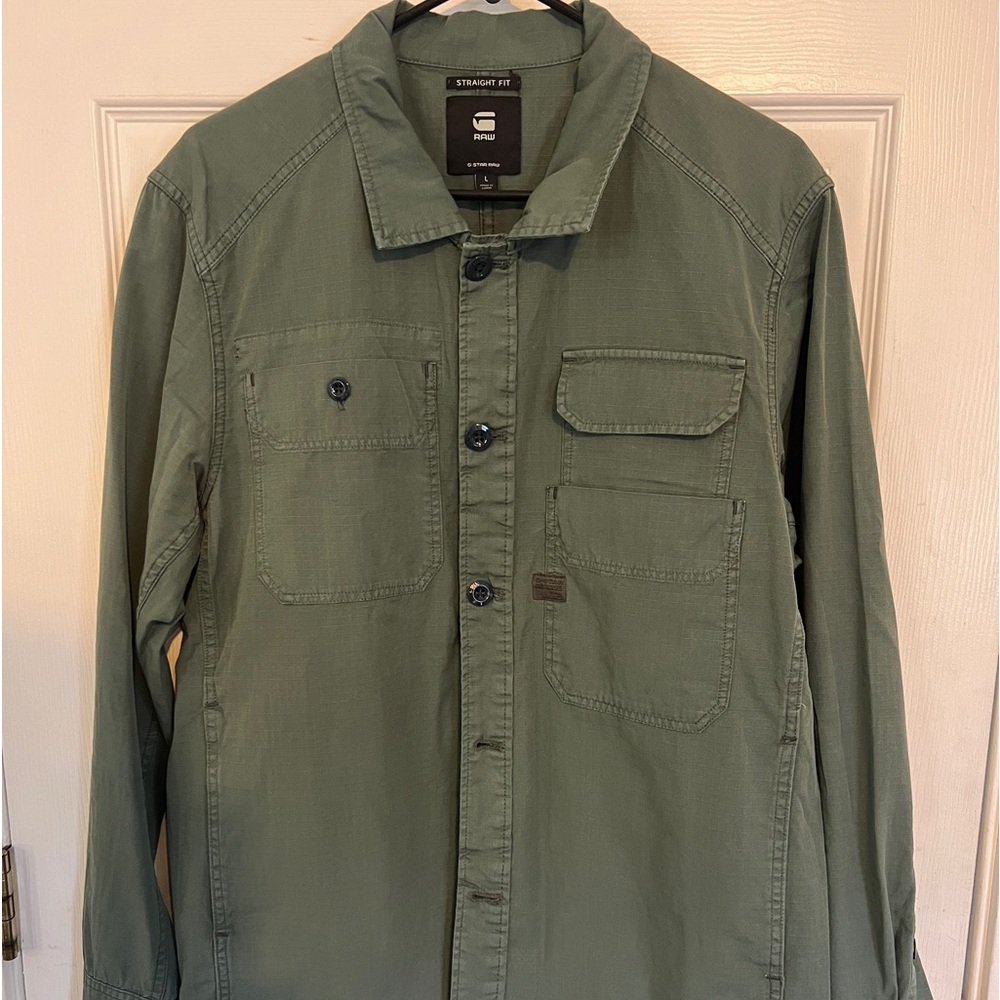 G Star Raw long sleeve button shirt